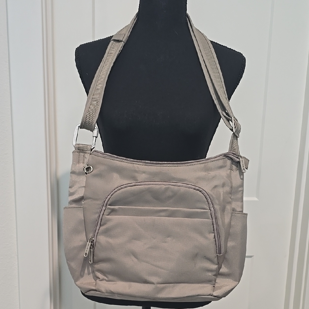 Stylish Taupe Shoulder Bag